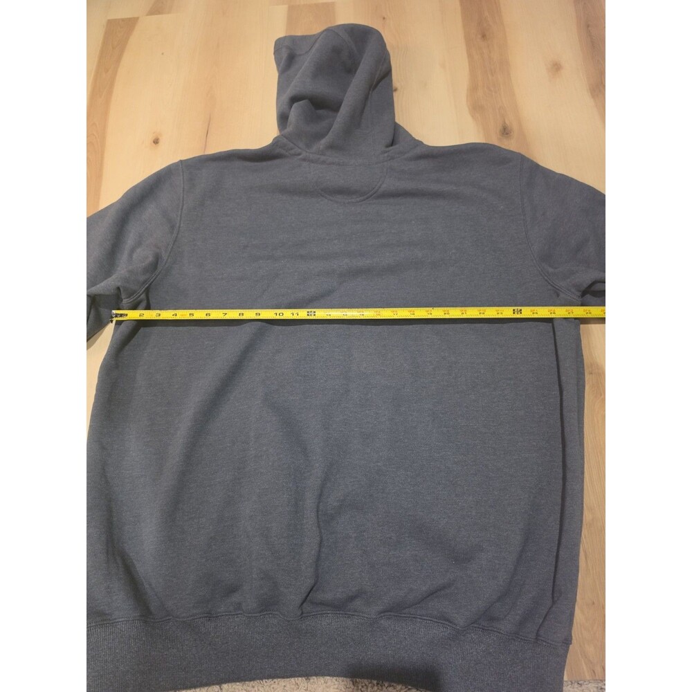 Carhartt Rain Defender Hoodie Mens 2XL Tall Gray Loose Fit Water Repellent EUC - Picture 4 of 5